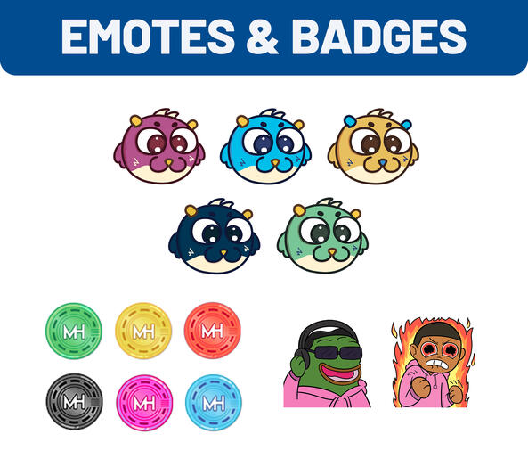 Emotes & Sub Badges for MH